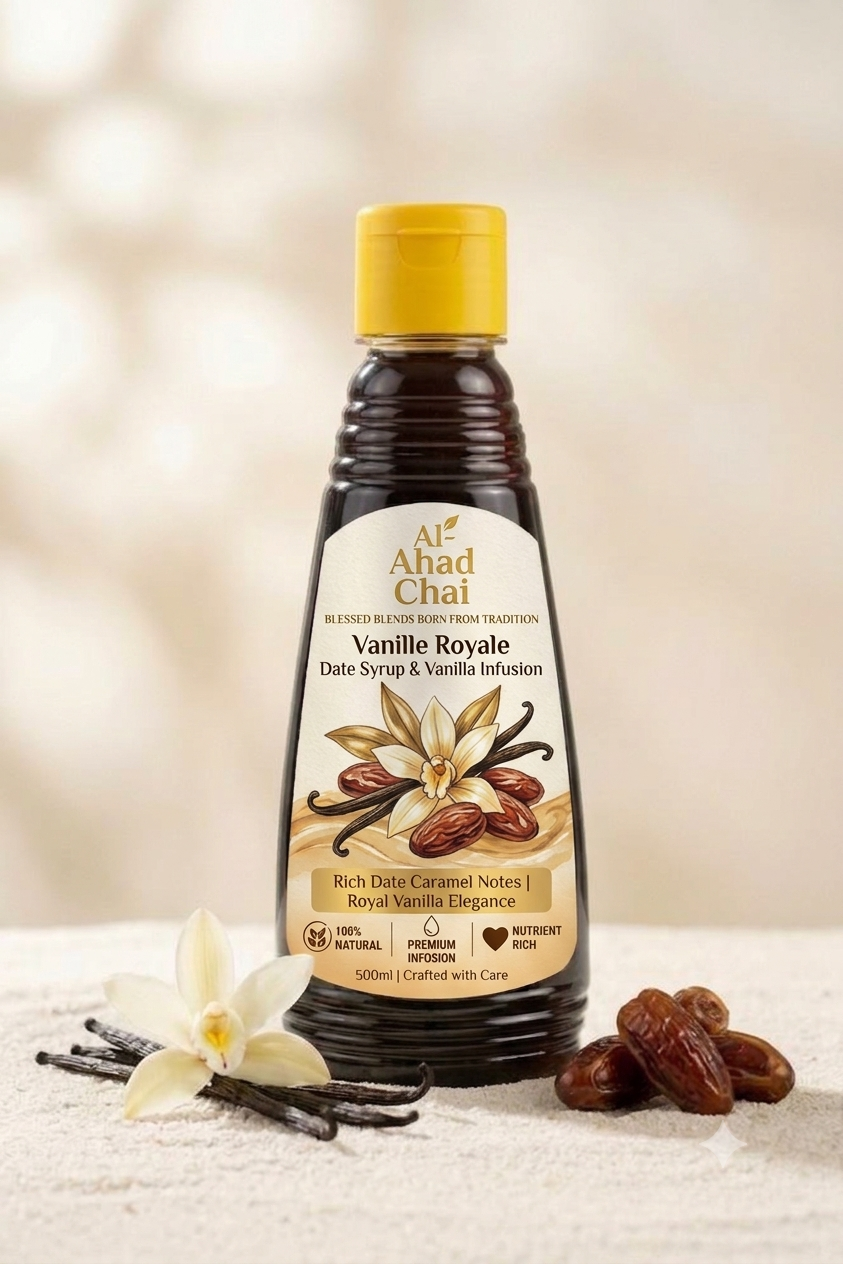 Vanille Royale Date Syrup| Vanilla Infused
