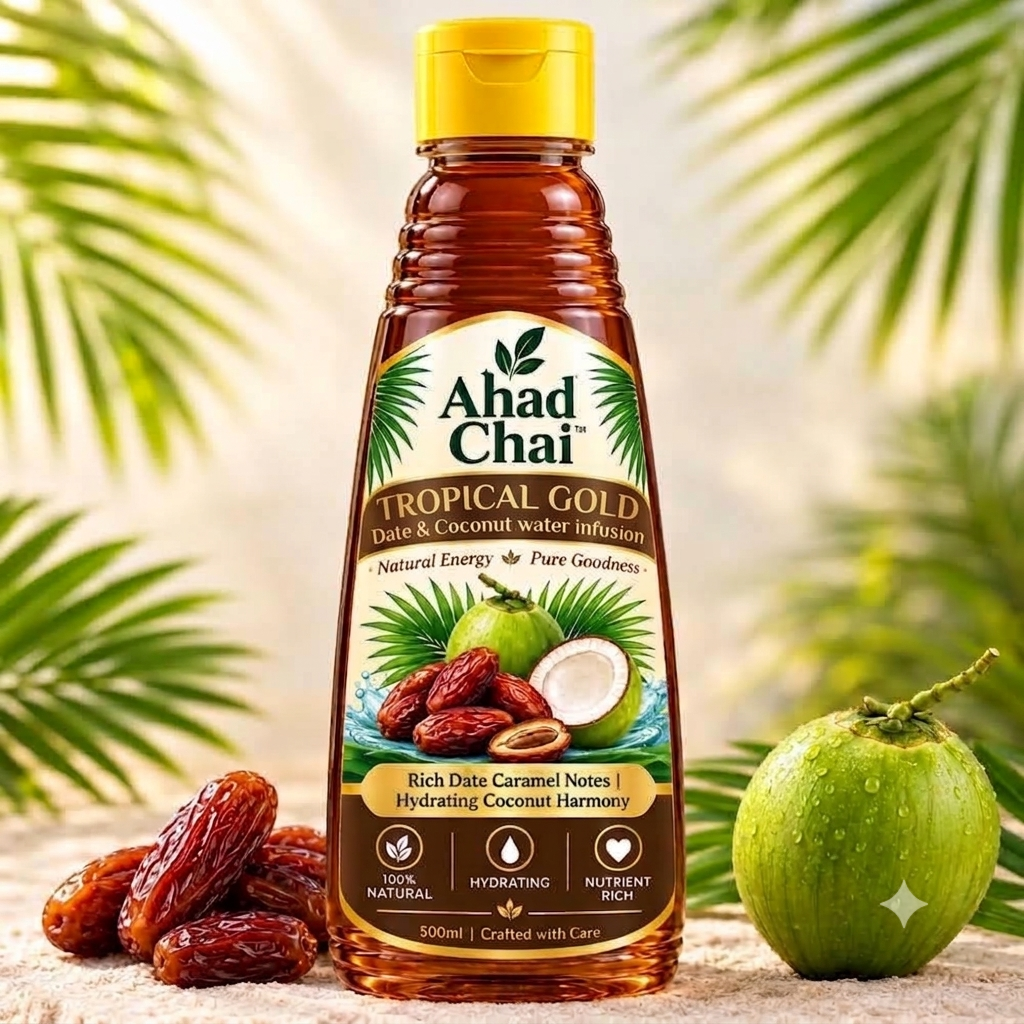 Tropical Gold Date Syrup| Coconut water Infused