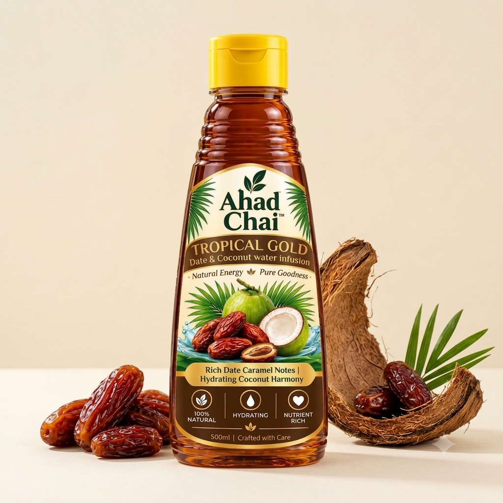 Tropical Gold Date Syrup| Coconut water Infused