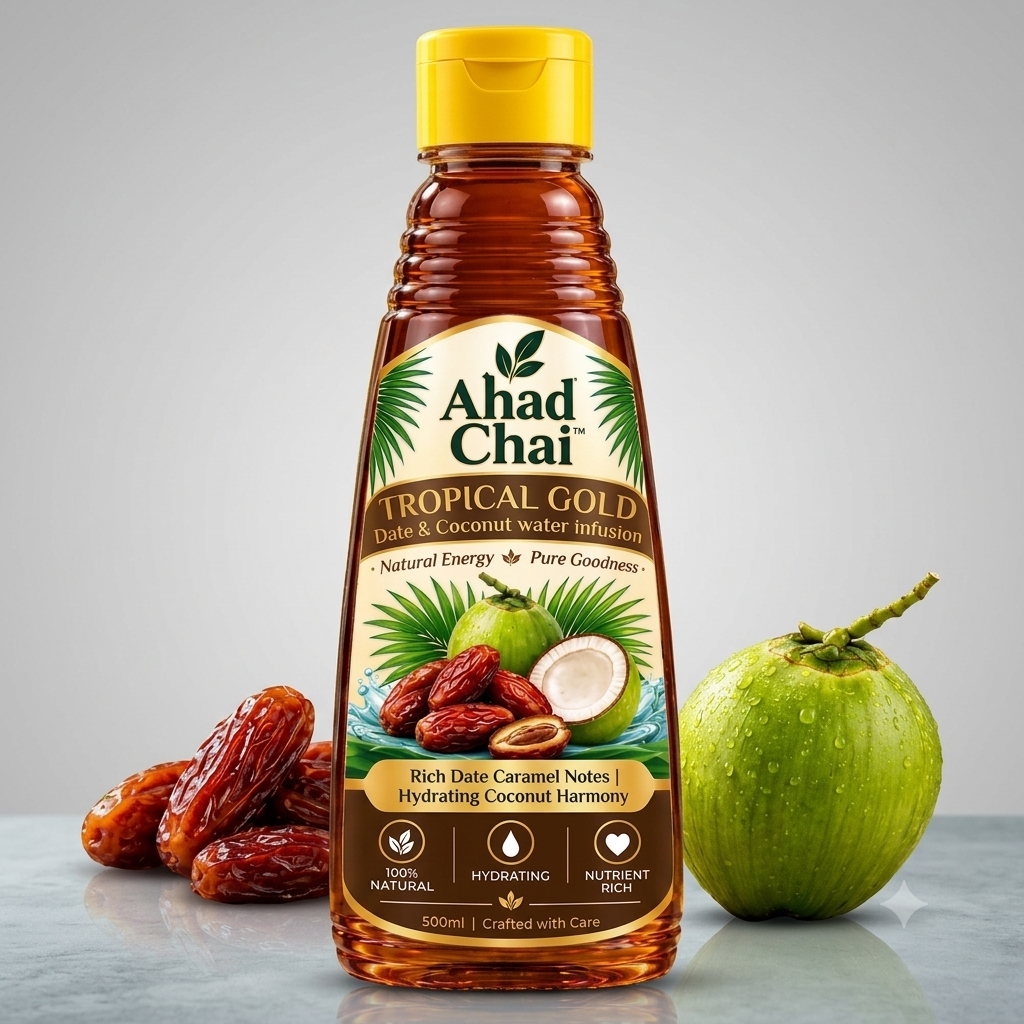 Tropical Gold Date Syrup| Coconut water Infused